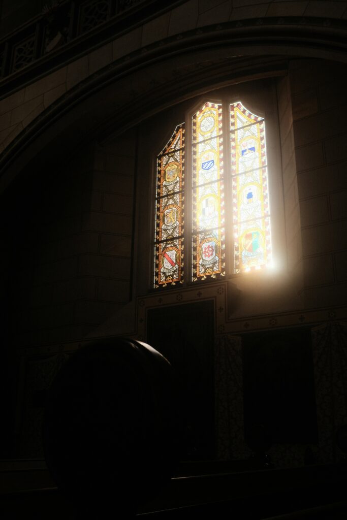 Church's stained glass windows